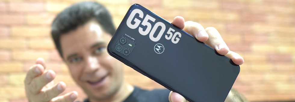 Moto G50 5G lanado no Brasil em parceria da Motorola com a Claro | Vdeo hands-on