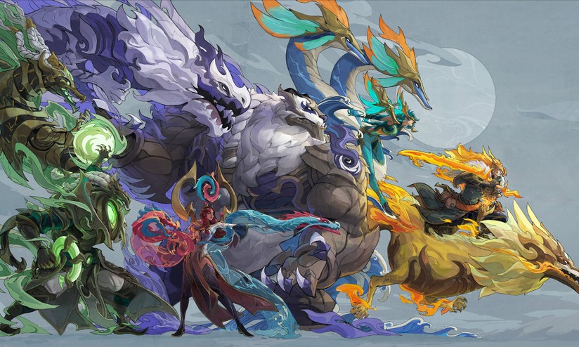 League of Legends anuncia skin Vitoriosa 2021 e novas skins da linha  Dracônica 