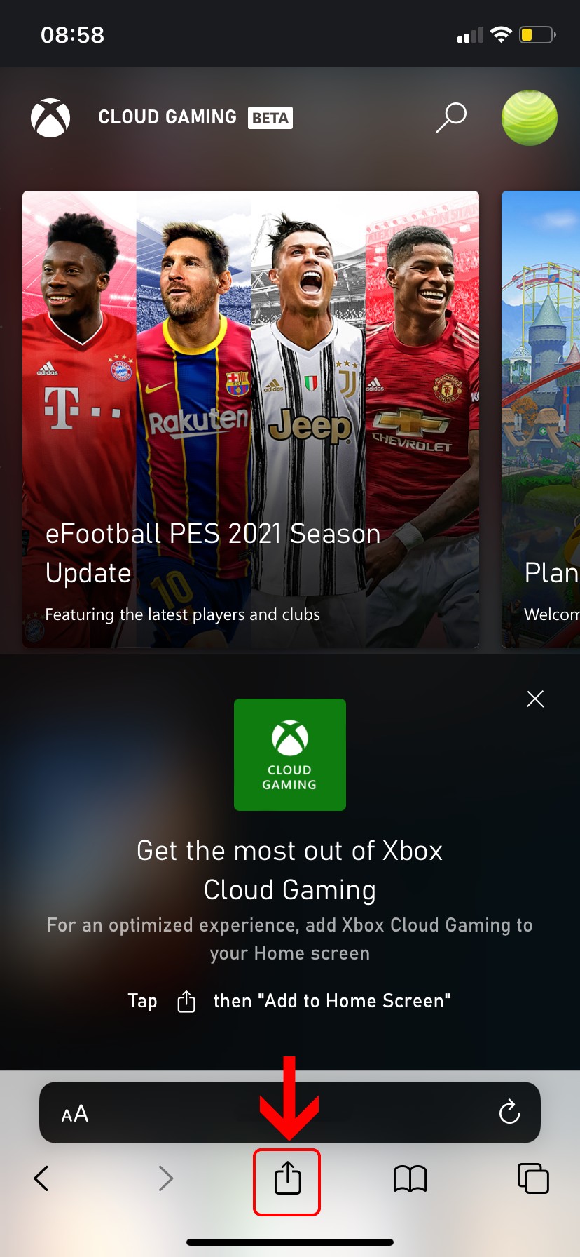 Xbox Cloud Gaming para dispositivos iOS ganha novas otimizações