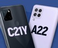 Galaxy A22 vs realme C21Y: qual celular entrega mais pelo menor pre
