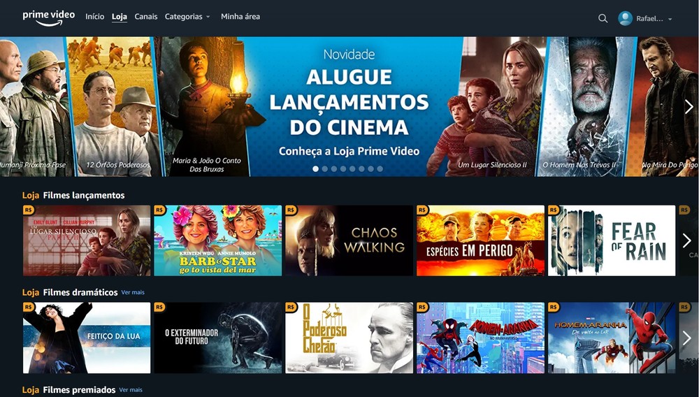 Prime Video  Tele Cine é a mais nova opção de assinatura na plataforma