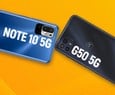 Moto G50 5G vs Redmi Note 10 5G: qual celular com rede veloz 