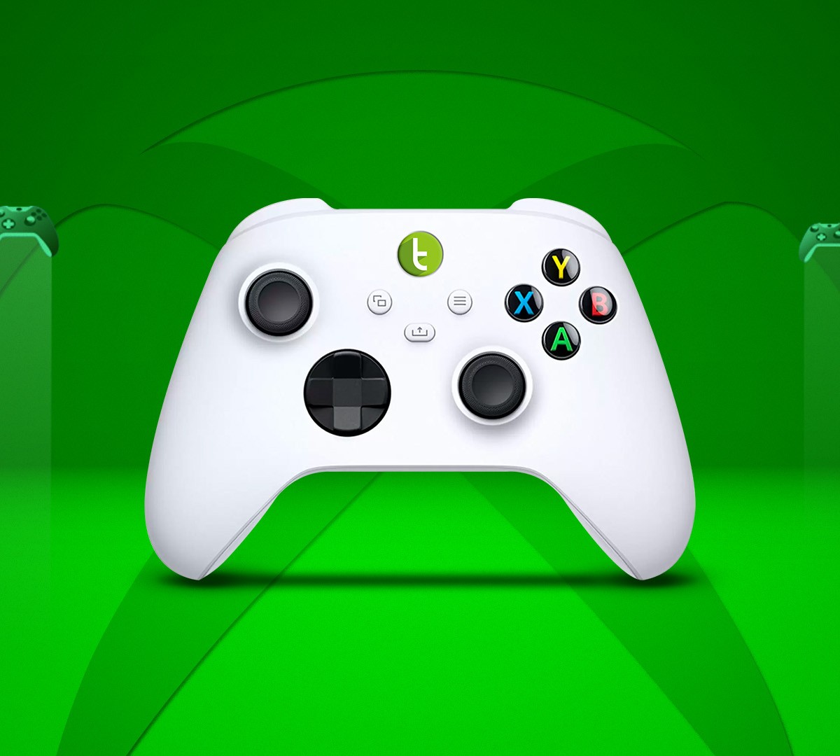 Usar controles de toque do Xbox com jogos na nuvem ou jogos