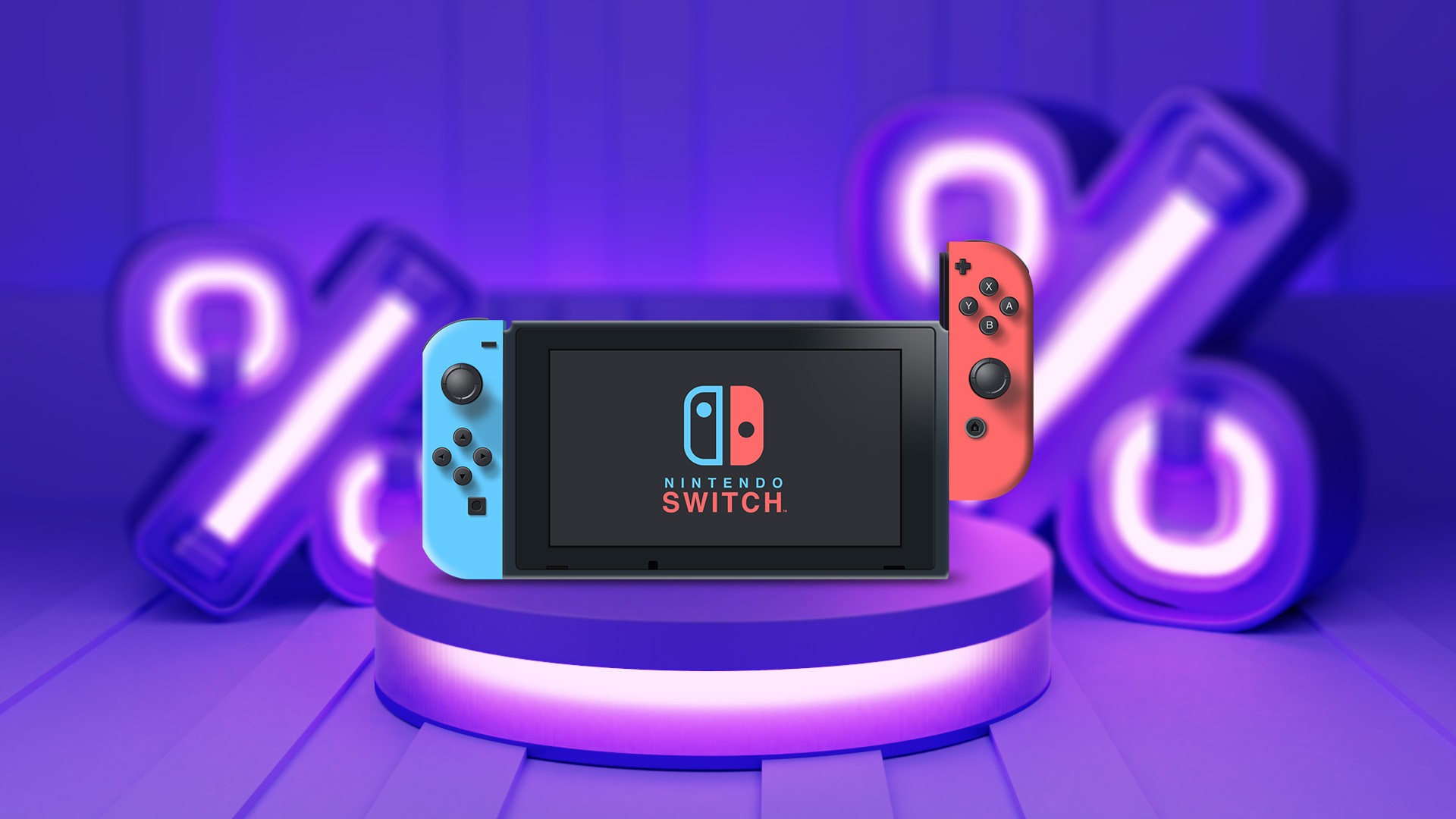 Nintendo Switch 32GB Mario Kart 8 Deluxe cor vermelho-néon, azul-néon e  preto