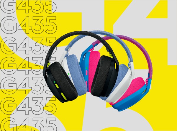 Logitech anuncia evento de lanamento do headset G435 em parceria com o Fluxo eSports