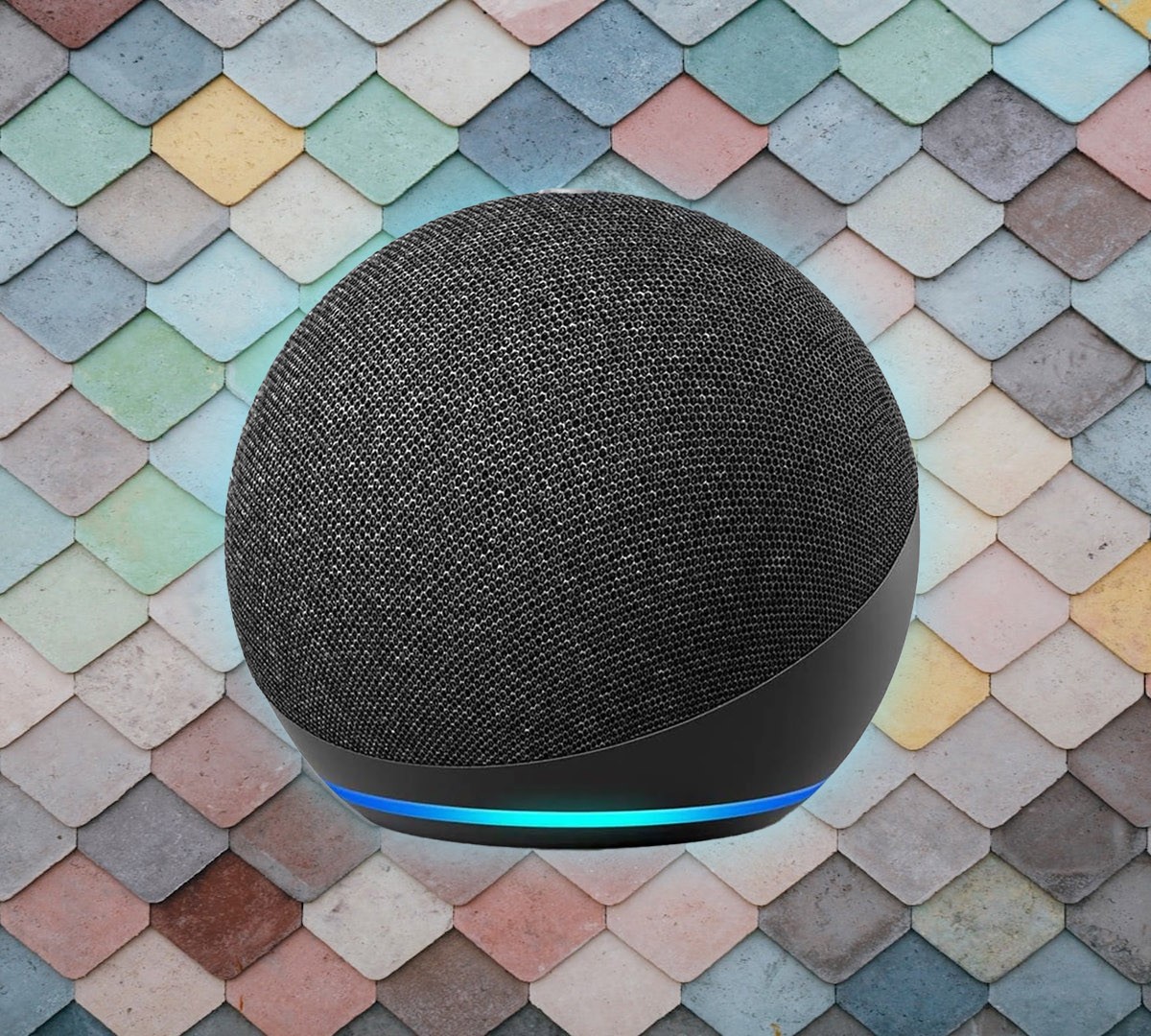 Quais Echos são compatíveis com Alexa com inteligência artificial (IA)?