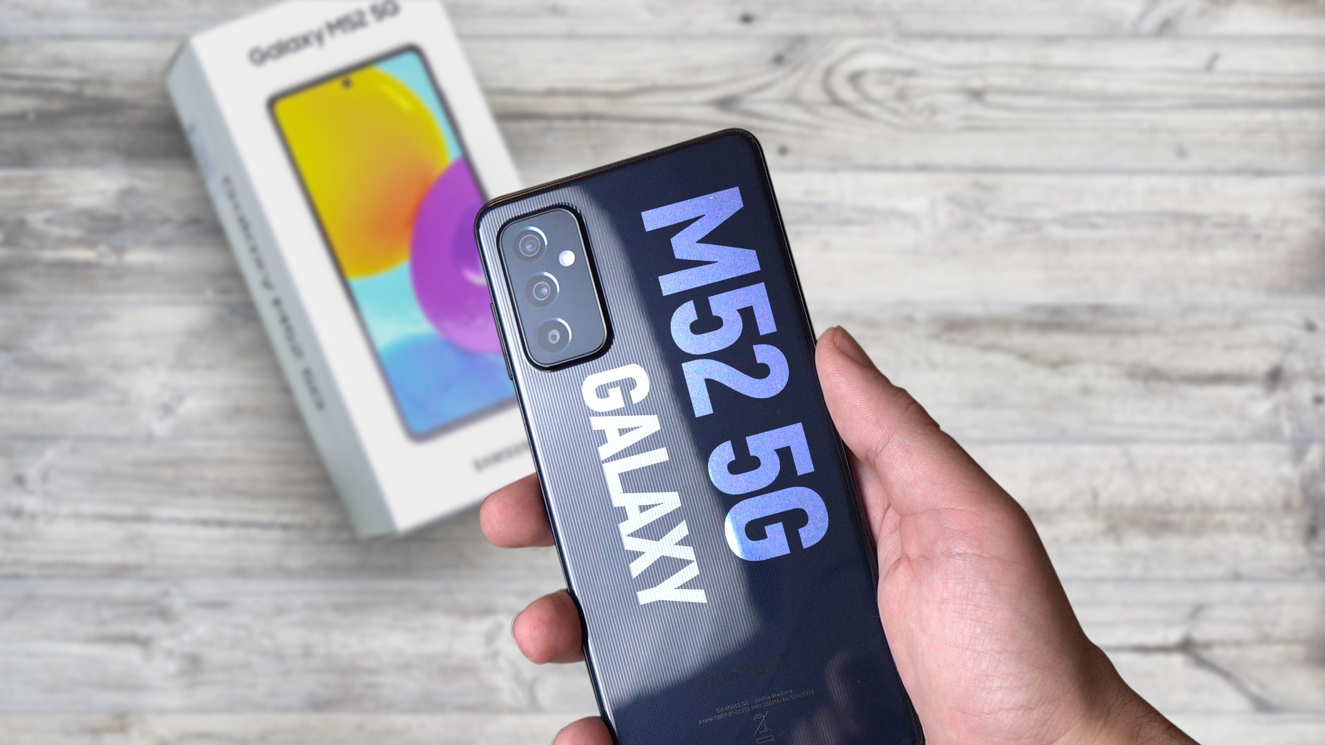 Galaxy M52 5G est melhor, mas no na bateria | Anlise / Review