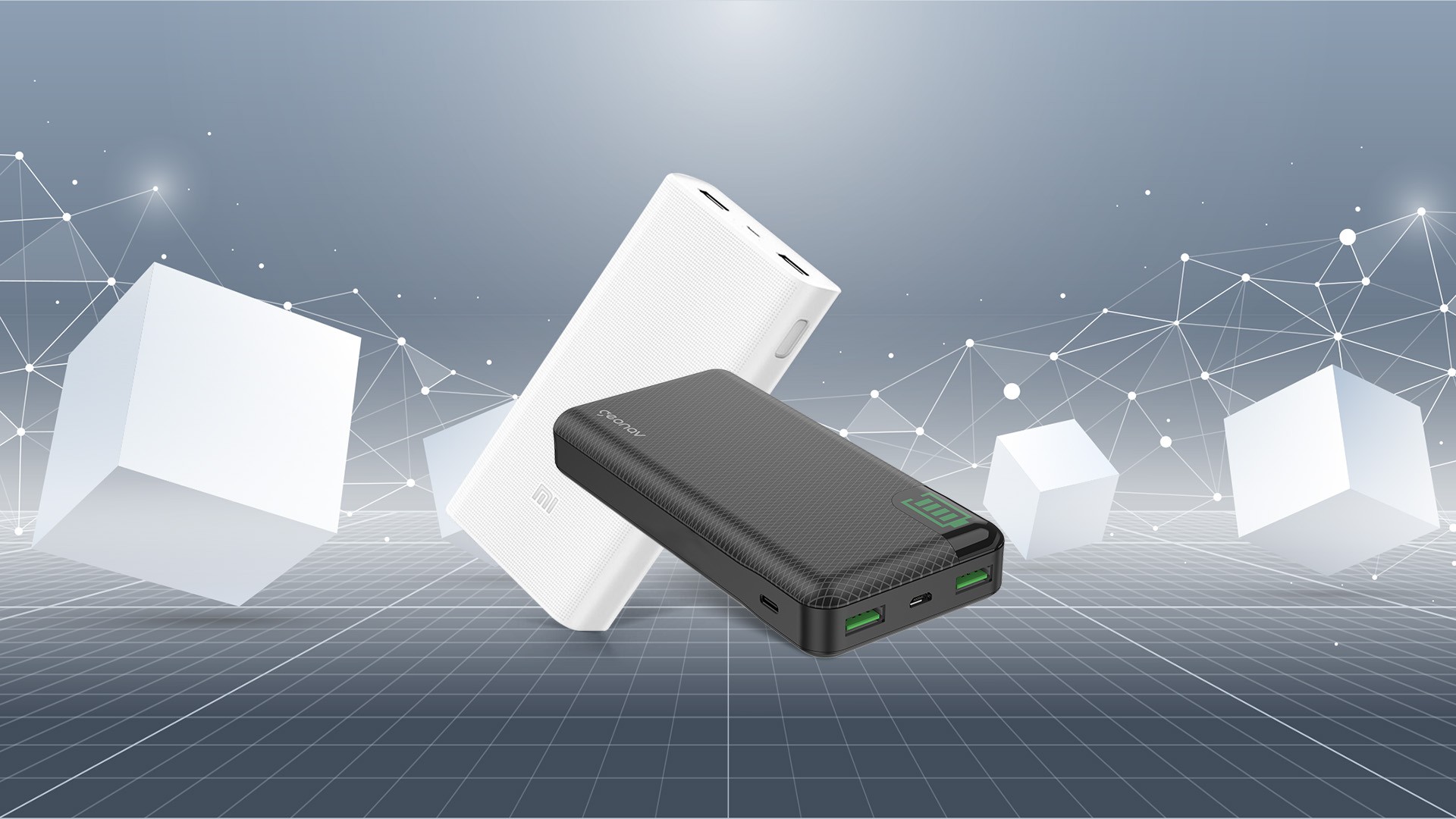 Mini Power Bank de 5000 mAh para iPhone Lightning - Batería de emergencia  QC / PD