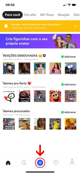 Como transformar gifs e vídeos em figurinhas animadas para WhatsApp - Novo  App beta