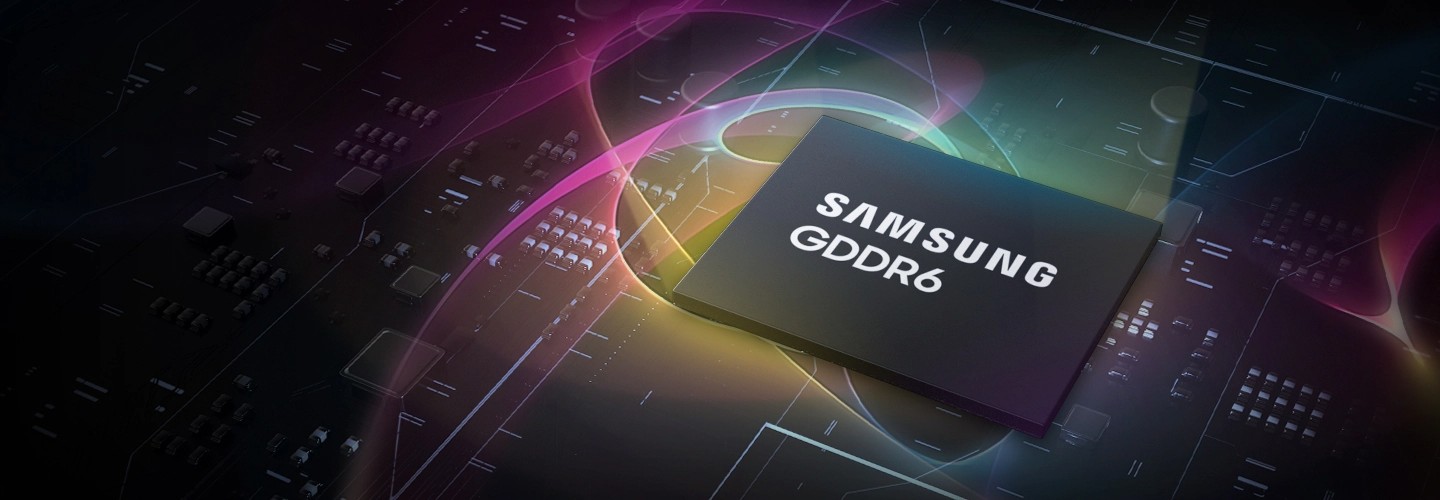 Avanos! Samsung inicia amostragem da memria GDDR6 de 24 Gbps para GPUs de ltima gerao