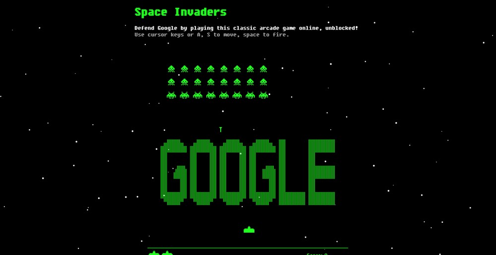 Google Gravity, Underwater, Pac Man e outros truques no site de buscas -  Blog da Arco Informática