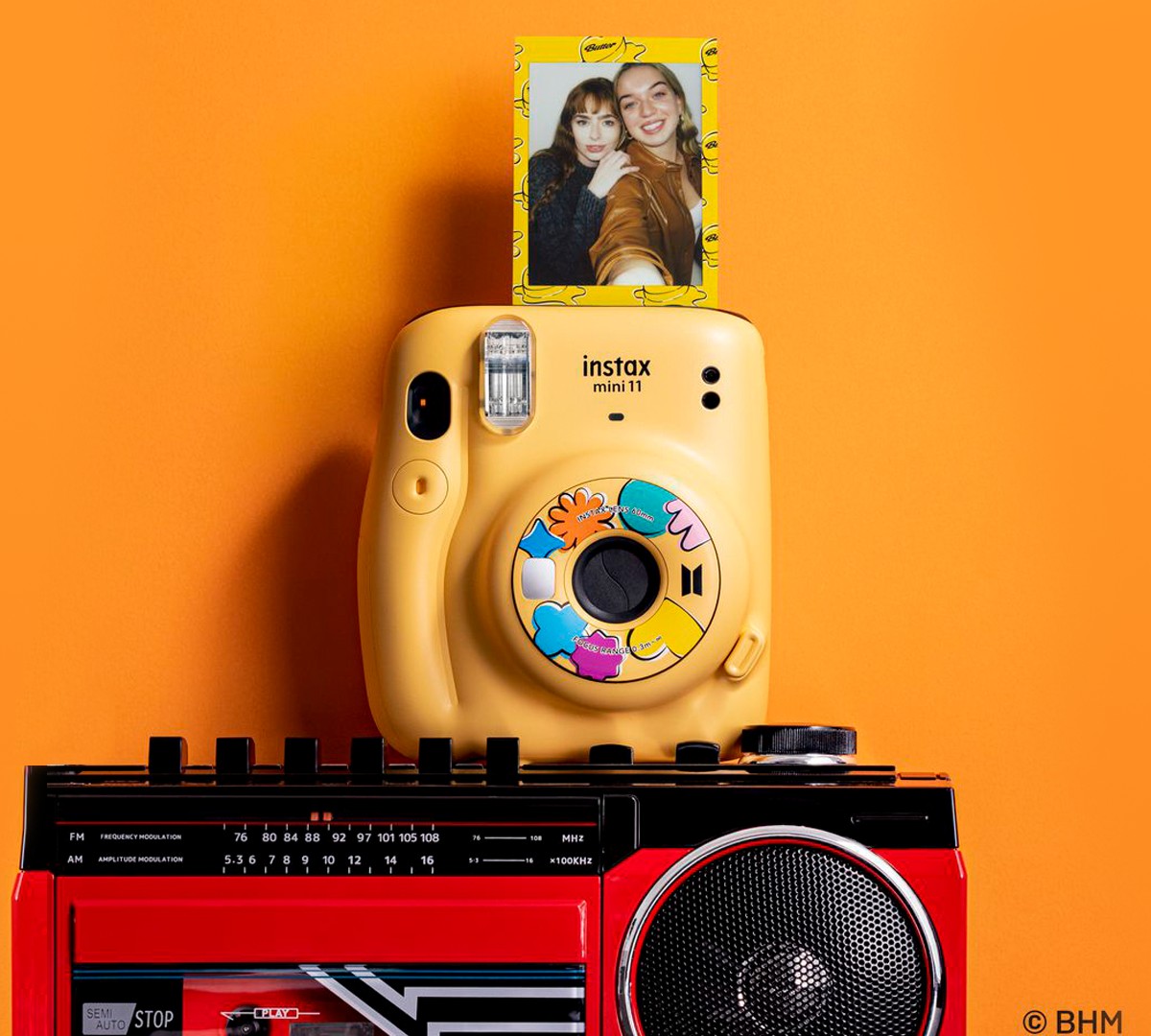 BTS butter チェキ本体 BTS Butter FUJIFILM Instax Mini 11 instant Camera Yellow K-POP