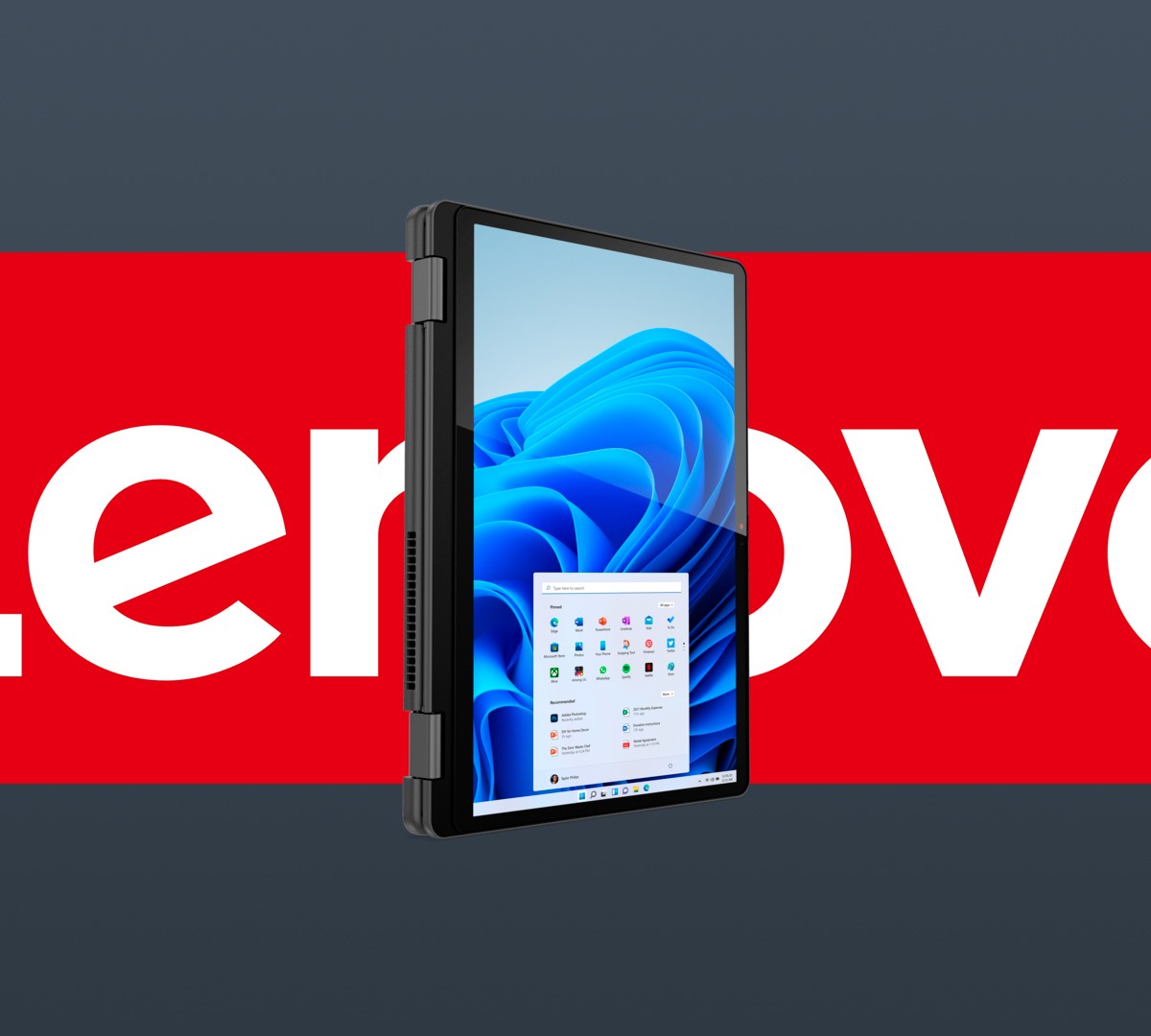 Lenovo anuncia notebook 2 em 1 com Windows 11 SE e tablet 10W para