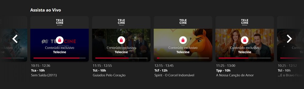 Vivo Play libera sinal dos canais Telecines e Curta! para os seus clientes