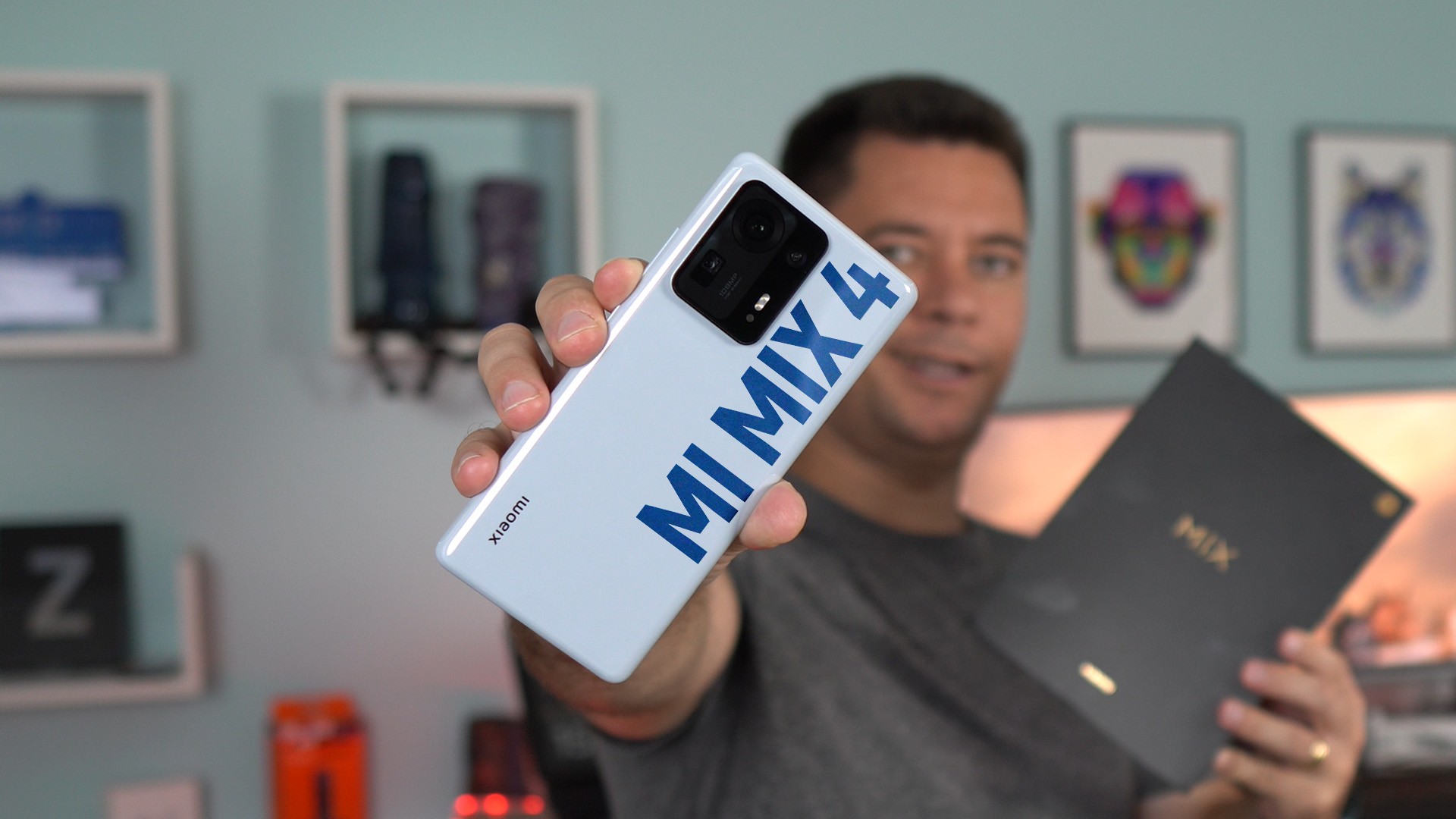 Xiaomi Mi Mix 4 é o melhor celular com câmera sob a tela? Análise / Review thumbnail