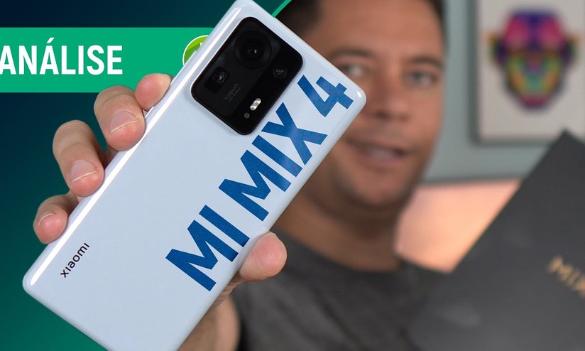 Xiaomi Mi Mix 4 é o melhor celular com câmera sob a tela? Análise