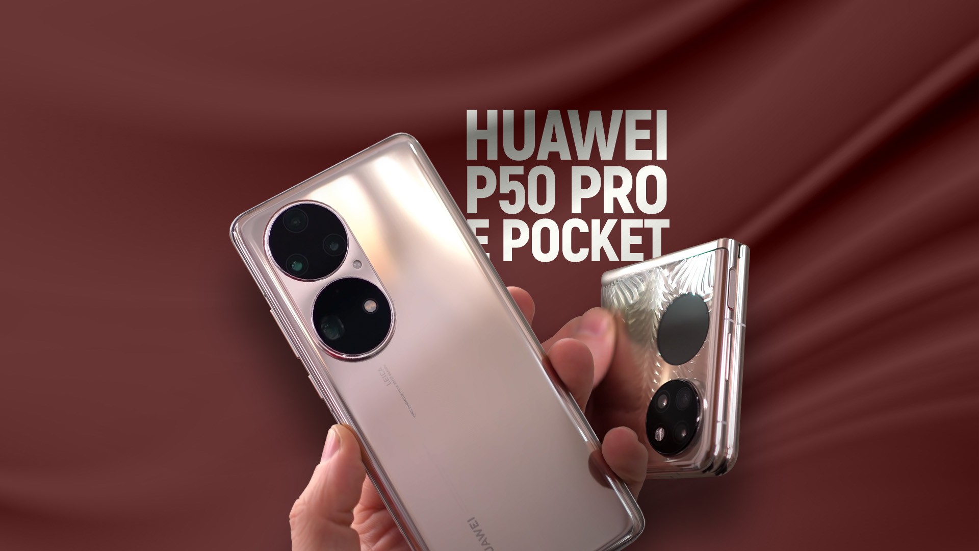 P50 Pro e Pocket são as novas apostas da Huawei no retorno ao