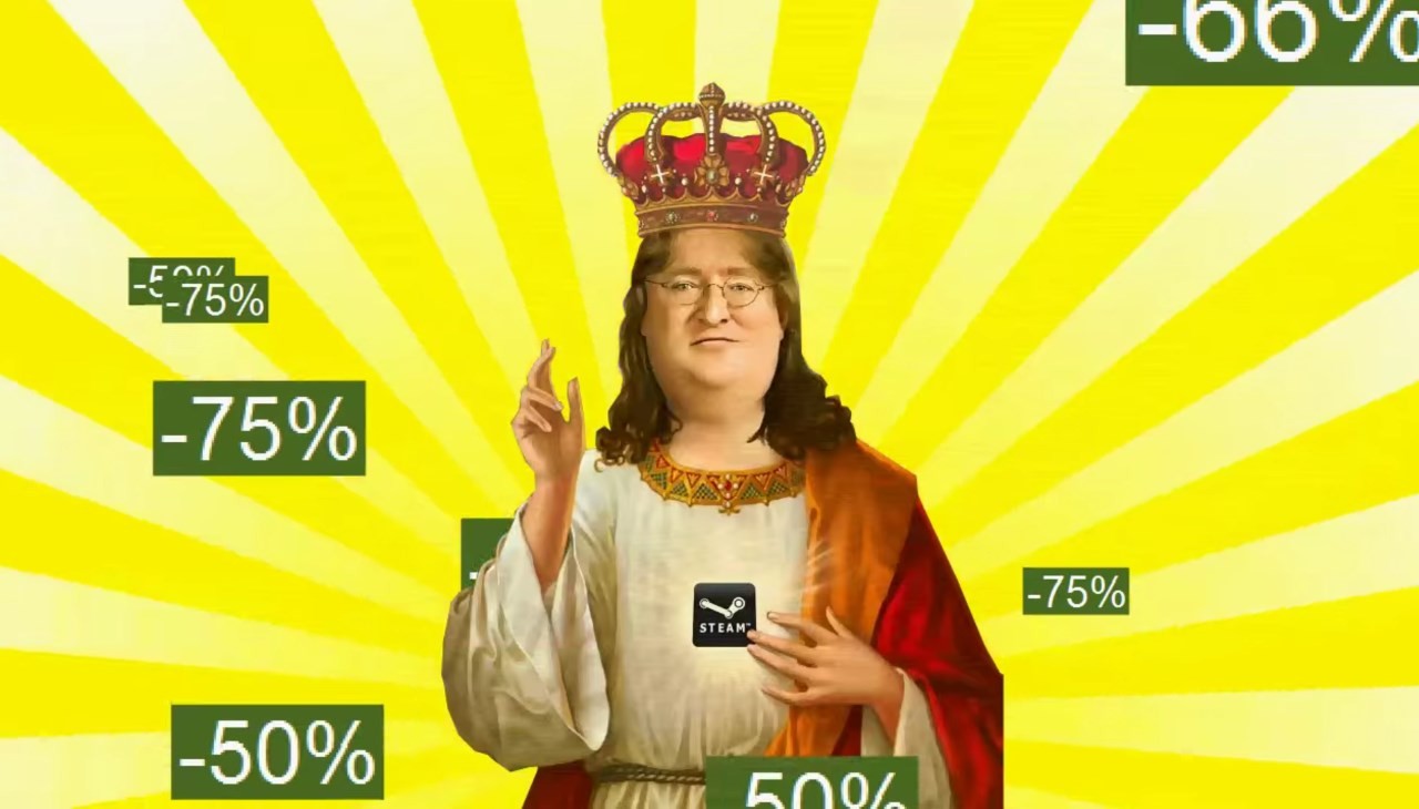 encontrei a steam do GABE NEWELL, dono da valve & CS:GO (ele