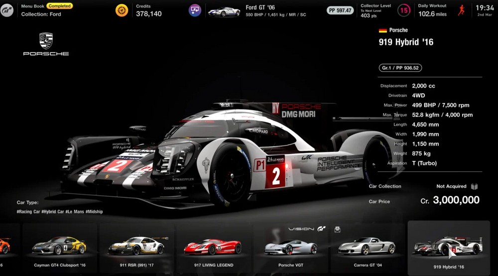 Gran Turismo 7 tem vending machine gigante de carros, esports