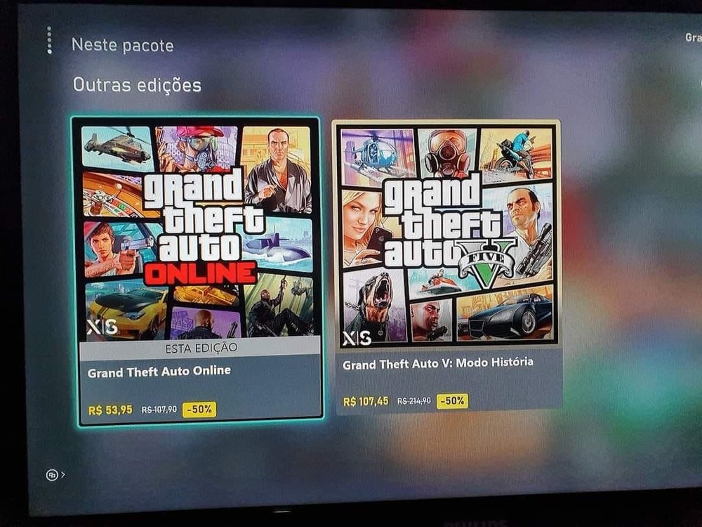 GTA V de PS5 custará R$ 53,73 na PS Store por 3 meses