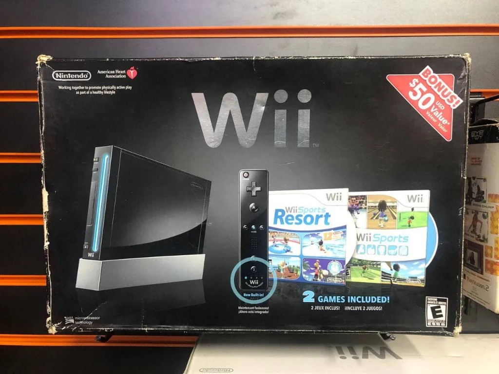 Nintendo wii completo com jogos e emuladores