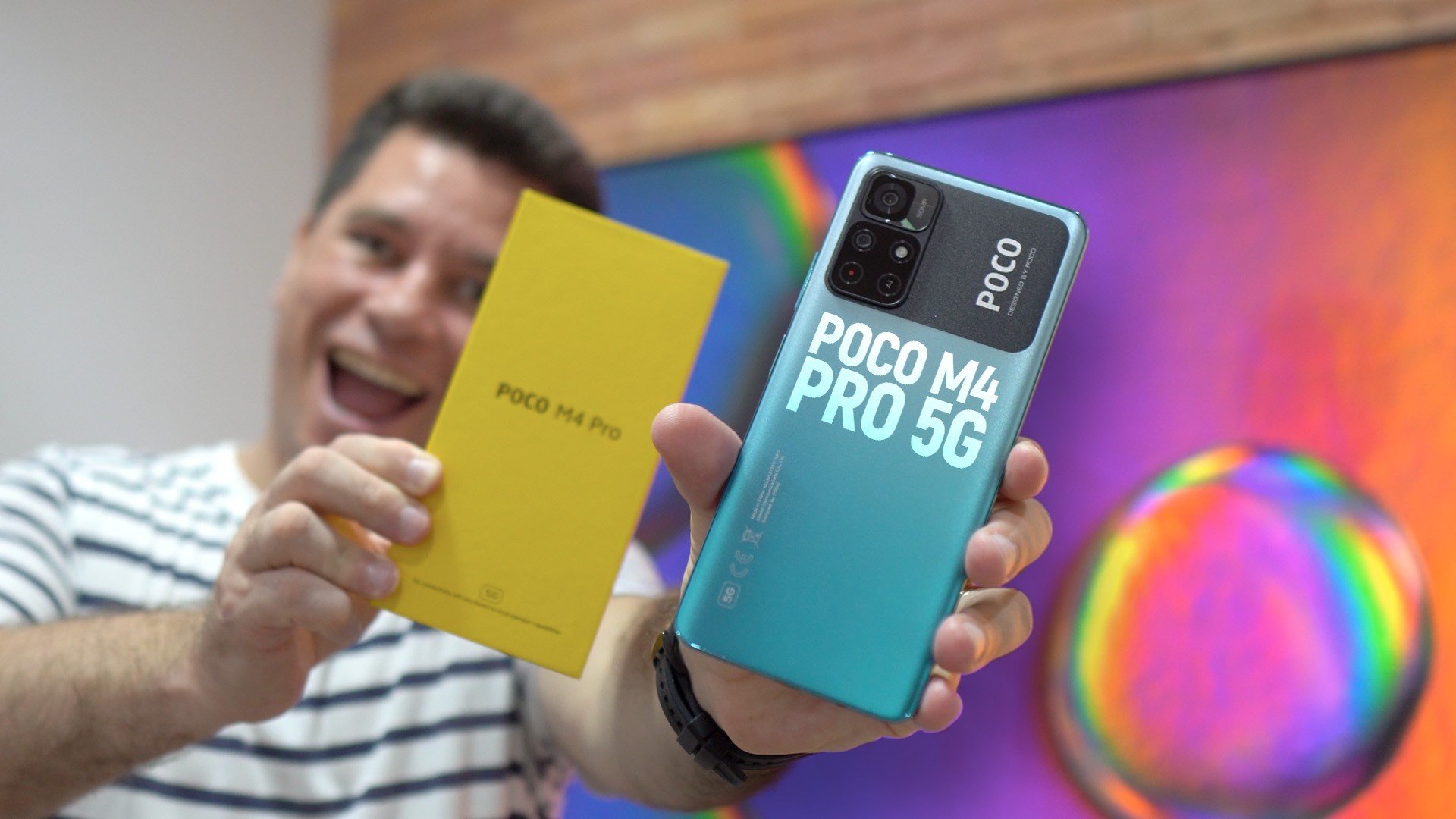 Xiaomi lança Poco M4 Pro e X4 Pro 5G com recarga rápida e AMOLED