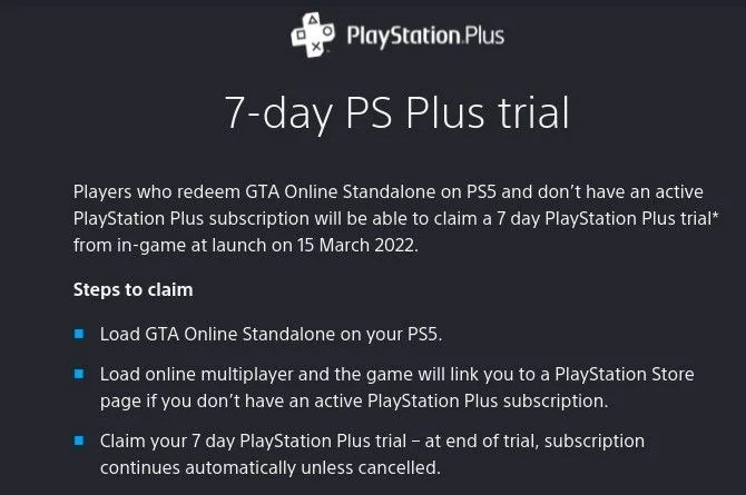 GTA Online fica gratuito no PS4 por tempo limitado