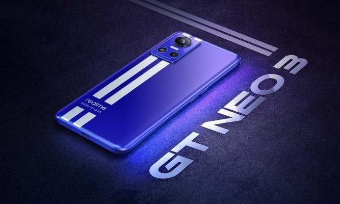 Realme GT Neo 3 é lançado com Dimensity 8100, carregamento de 150W