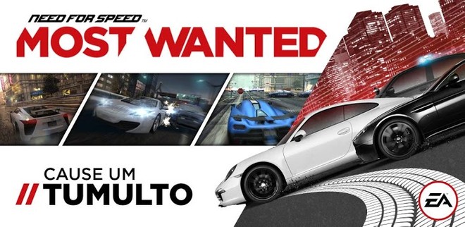 Need for Speed: Most Wanted ganha vídeo com carros esportivos