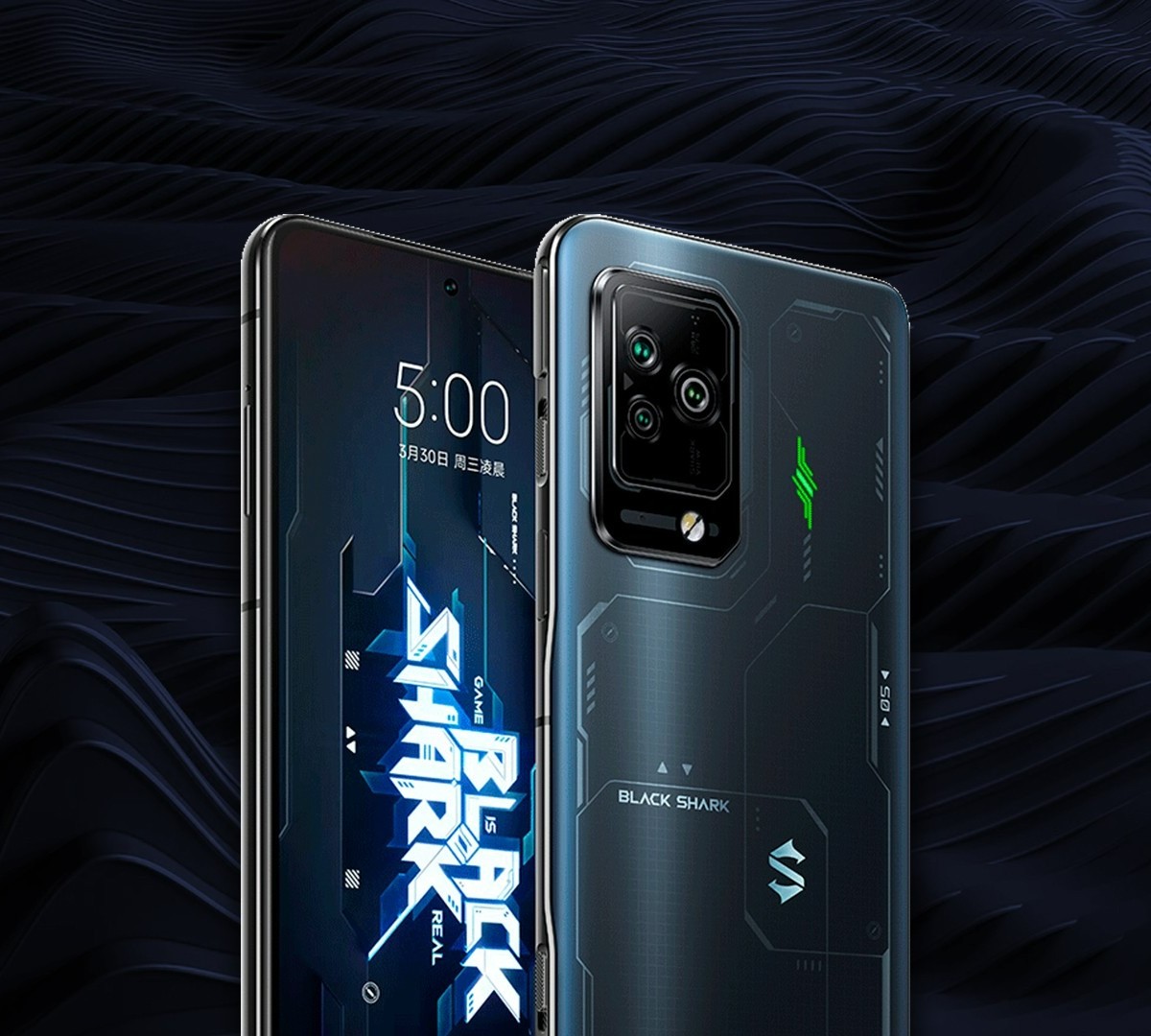 K555 SIMフリー　Black Shark 5 PAR-H0 128GB Black Shark 5 日本モデル「SHARK PAR-H0」Snapdragon 870 6.67