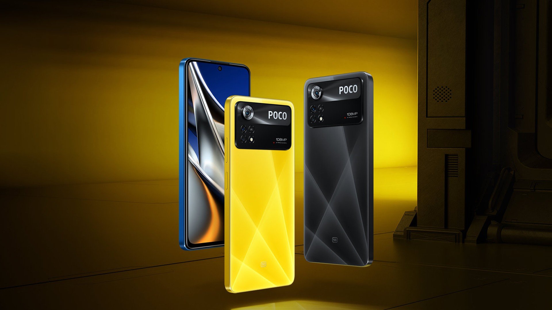 Xiaomi Pocophone Poco X4 Pro 5G (108 Mpx) Dual SIM 128 GB laser black 6 GB