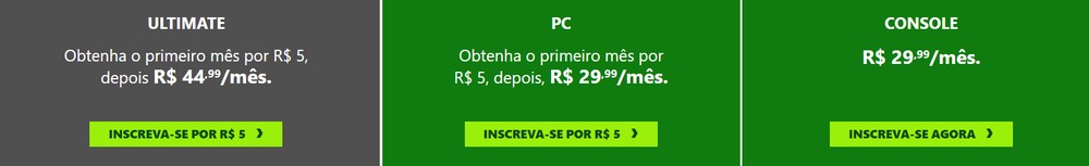 Preços das assinaturas do Game Pass vão aumentar no Brasil