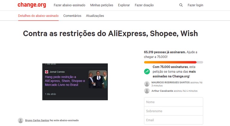 Governo Lula vai taxar compras de Shein, Shopee e Aliexpress? Entenda como  isso pode afetar o consumidor