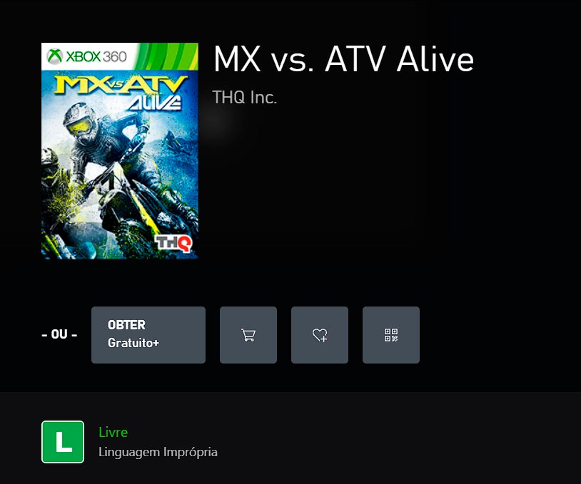 Dando Grau no MX vs ATV Alive para Xbox 360 (Jogo Grátis/Gold