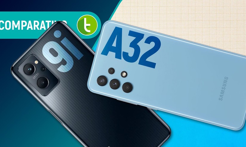 realme 9i vs Galaxy A32: melhor celular nem sempre é o mais caro