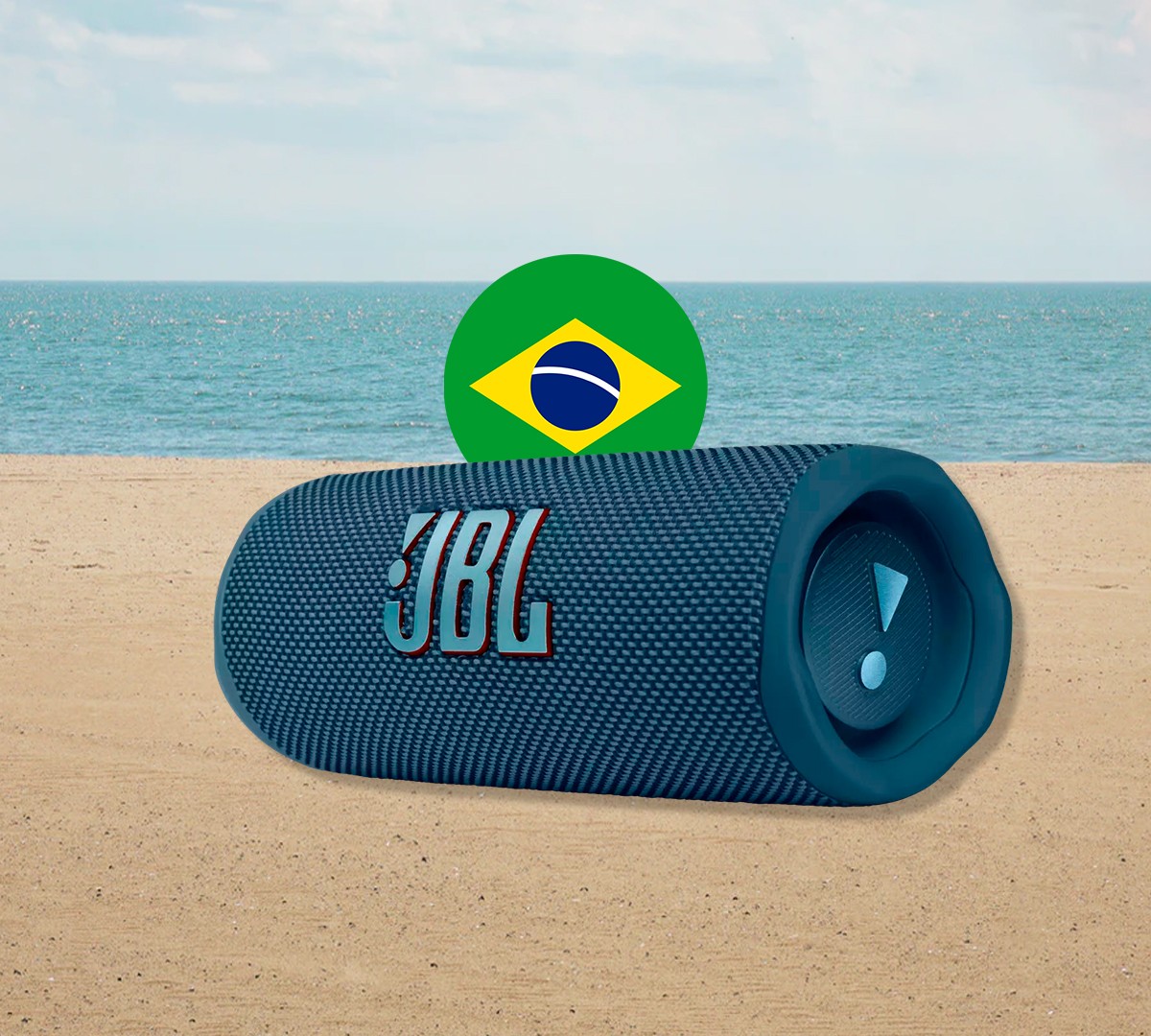 JBL Flip6 ブルー CAIXA DE SOM JBL FLIP 6 BLUETOOTH AZUL