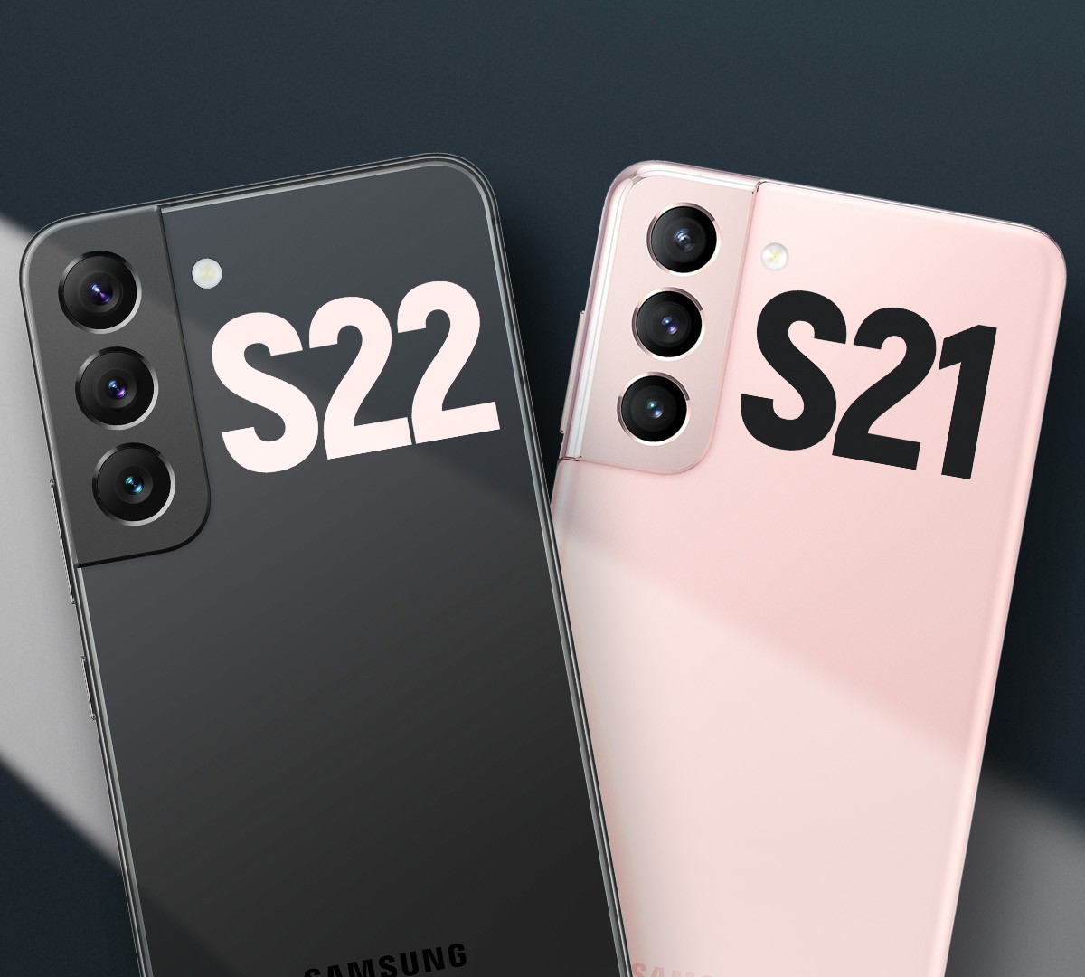Comparativo em tamanho real: linha Galaxy S22 vs antecessores
