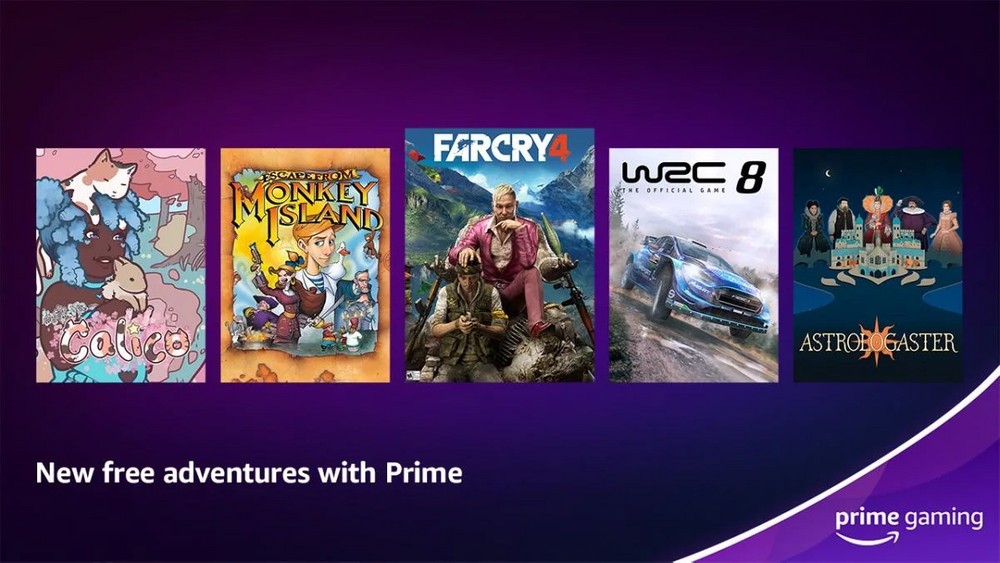 Prime Gaming anuncia jogos grátis e recompensas de maio de 2022