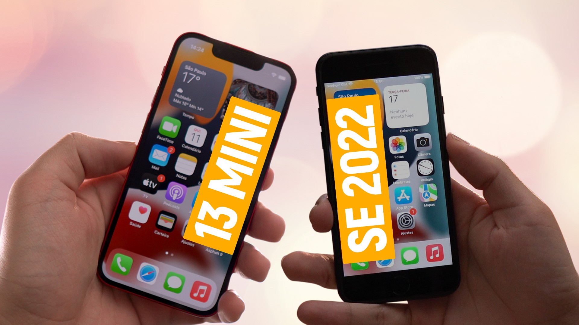 Old celulares vs novo celular