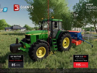 Farming Simulator 22: Desempenho gráfico