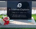 Ruhe in Frieden!  Internet Explorer gewinnt