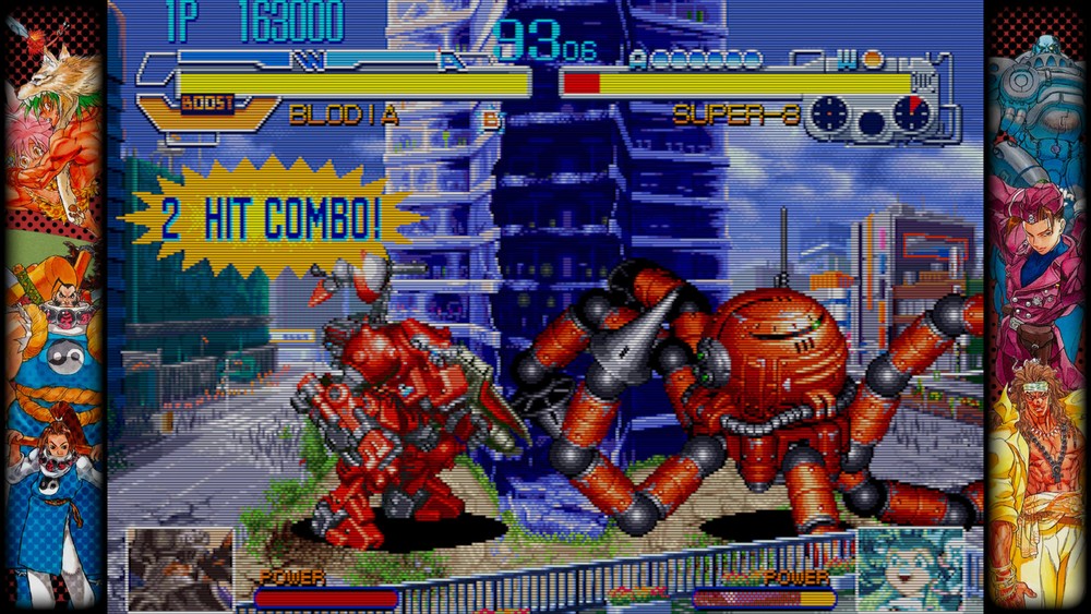 Cyberbots: Fullmetal Madness (Arcade) traz brigas de robôs