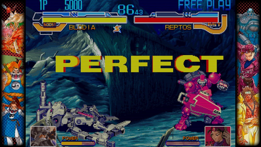 Cyberbots: Fullmetal Madness (Arcade) traz brigas de robôs