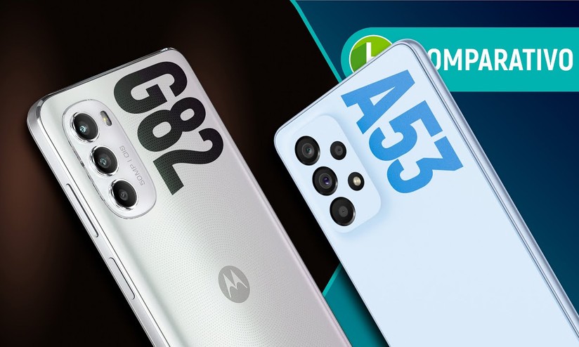 Galaxy A53 x Moto G82: descubra qual é o melhor celular para usar 5G?