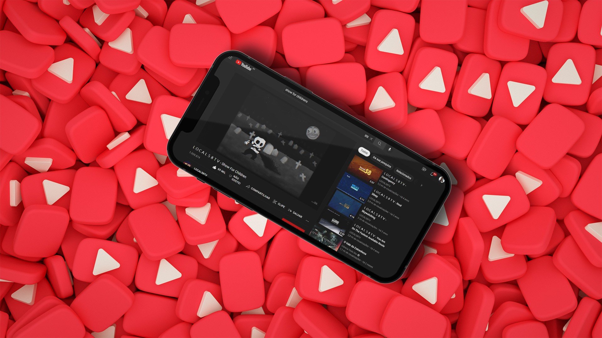 Algoritmo do YouTube está recomendando vídeo de terror para crianças -  Tudocelular.com