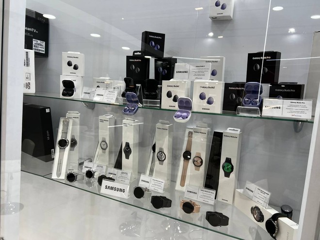 Produtos Samsung expostos na feira Eletrolar show 2022 pela Usina de Vendas Distribuidora Capilarizada