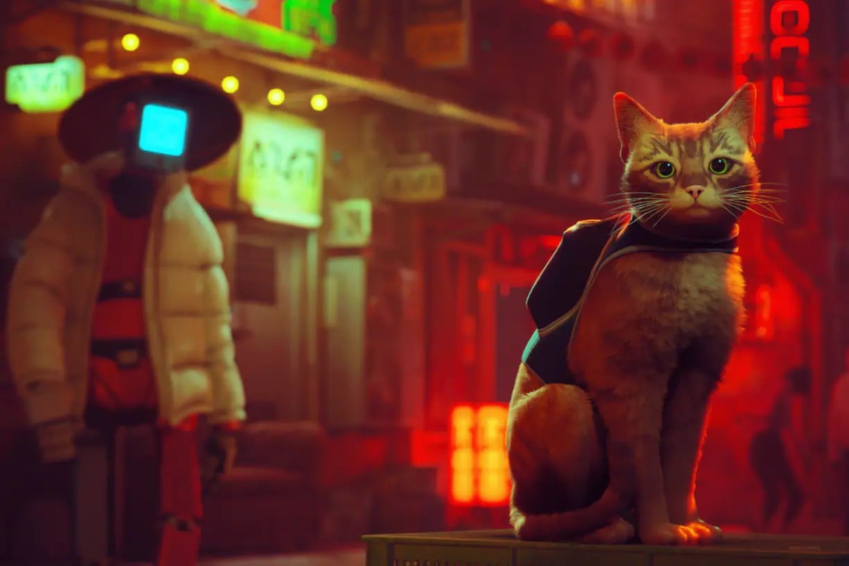 Stray: jogo do gato quebrou recorde de usuários simultâneos na