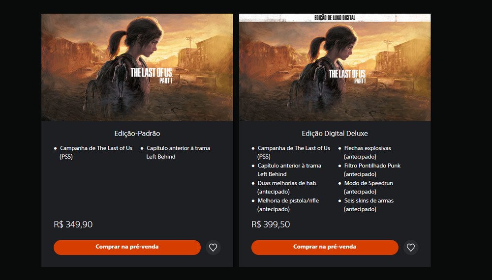 Desapego Games - Outros Jogos > The Last of Us - Part I - KEY