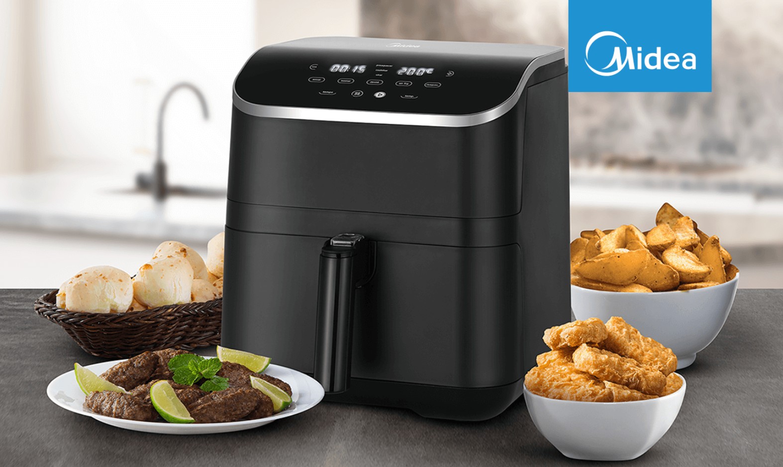 Air fryer midea clearance 4l