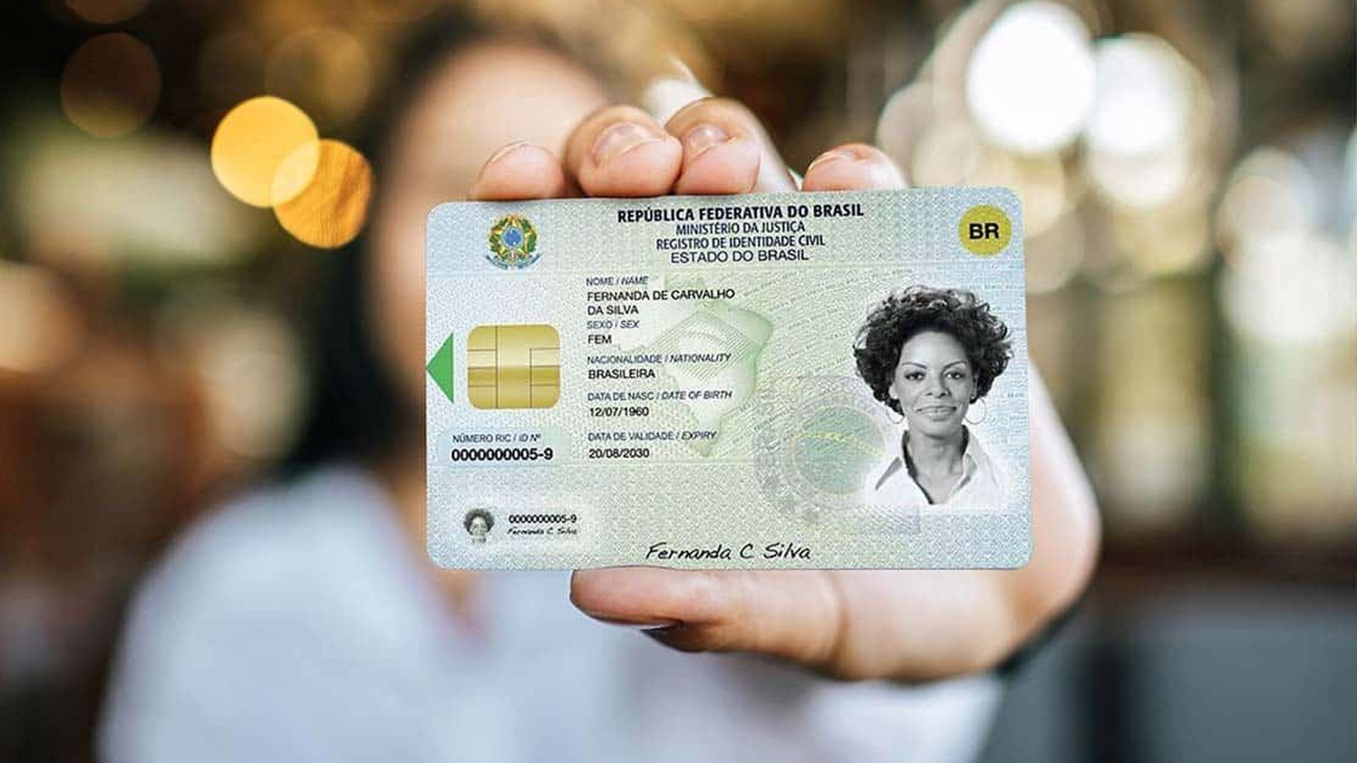 Carteira de Identidade Nacional 'novo RG' começará a ser emitido em